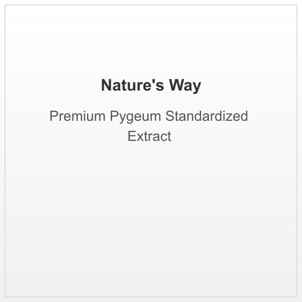 Nature's Way Premium Pygeum Extract